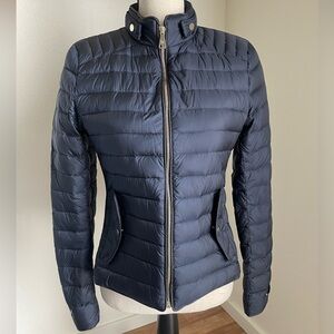 BRAND NEW Nvr Worn! Zara NWOT Luxe Down-filled Puff Jacket w/ Gold Hardware